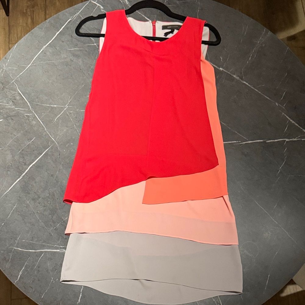 BCBG MaxAzaria layered dress